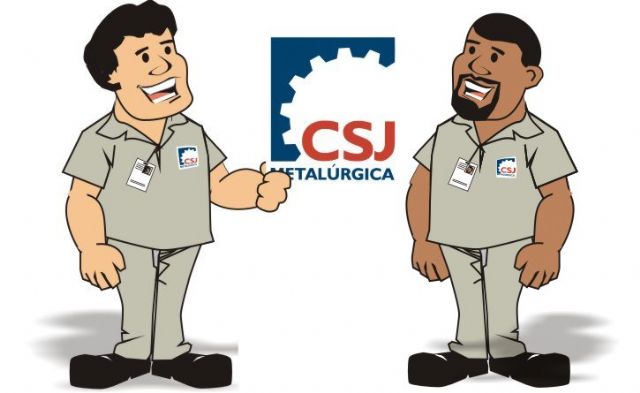 Logotipo CSJ Metalúrgica – Mascote
