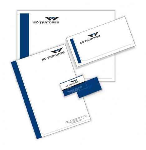 Logotipo Papelaria – Só Tratores