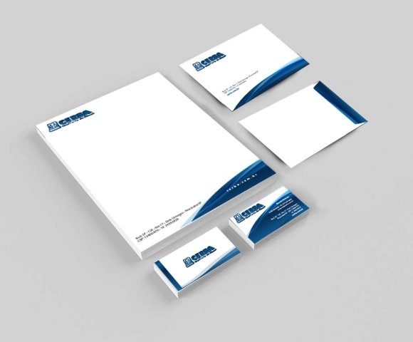 Logotipo Papelaria Cerba Destilaria de Álcool