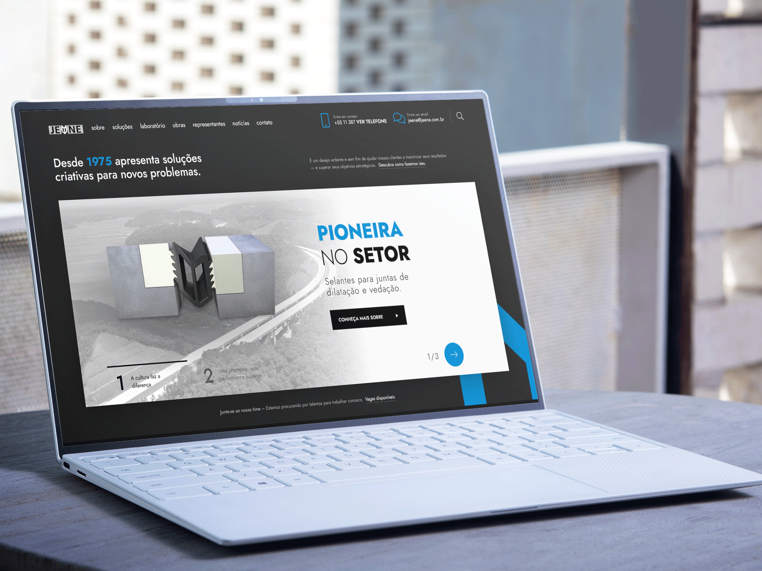 Logotipo Website Jeene