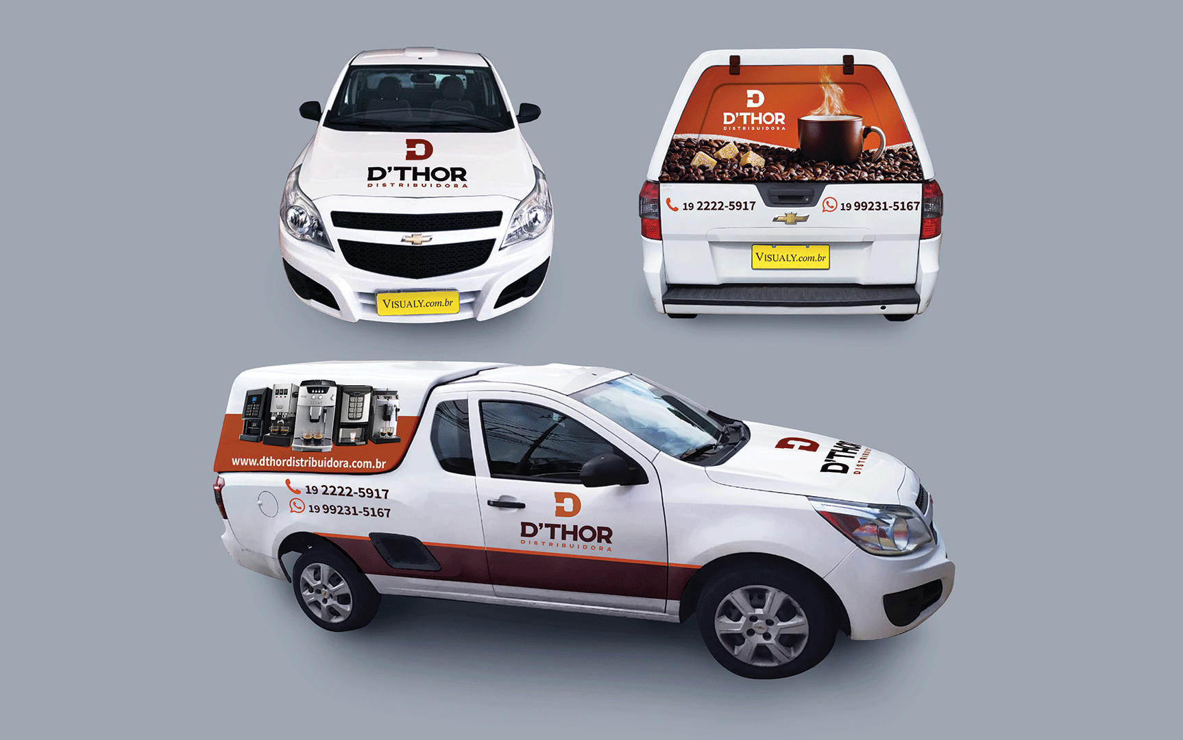 Logotipo Adesivação de Frota D’ Thor