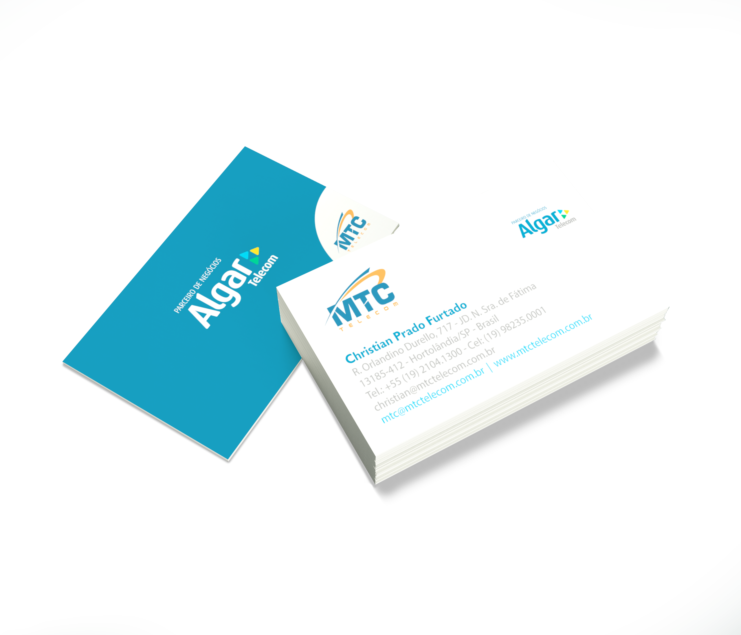 Logotipo Cartão de Visita MTC