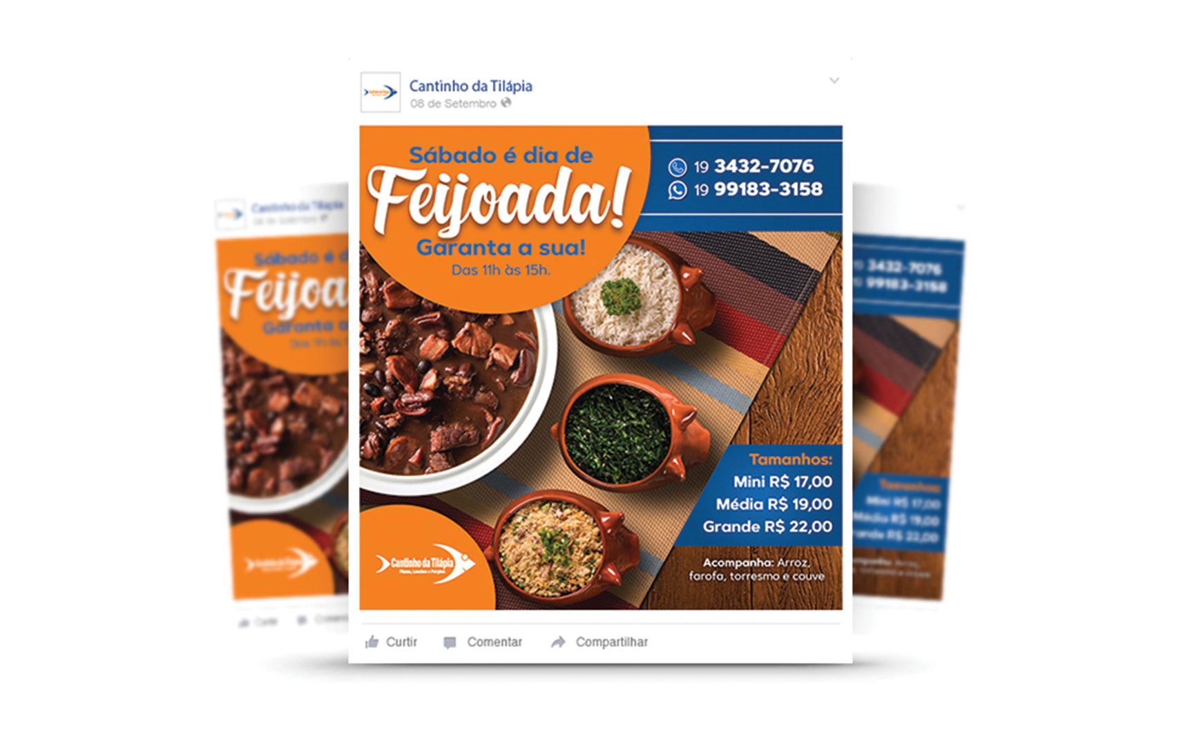 Logotipo Cantinho da Tilápia