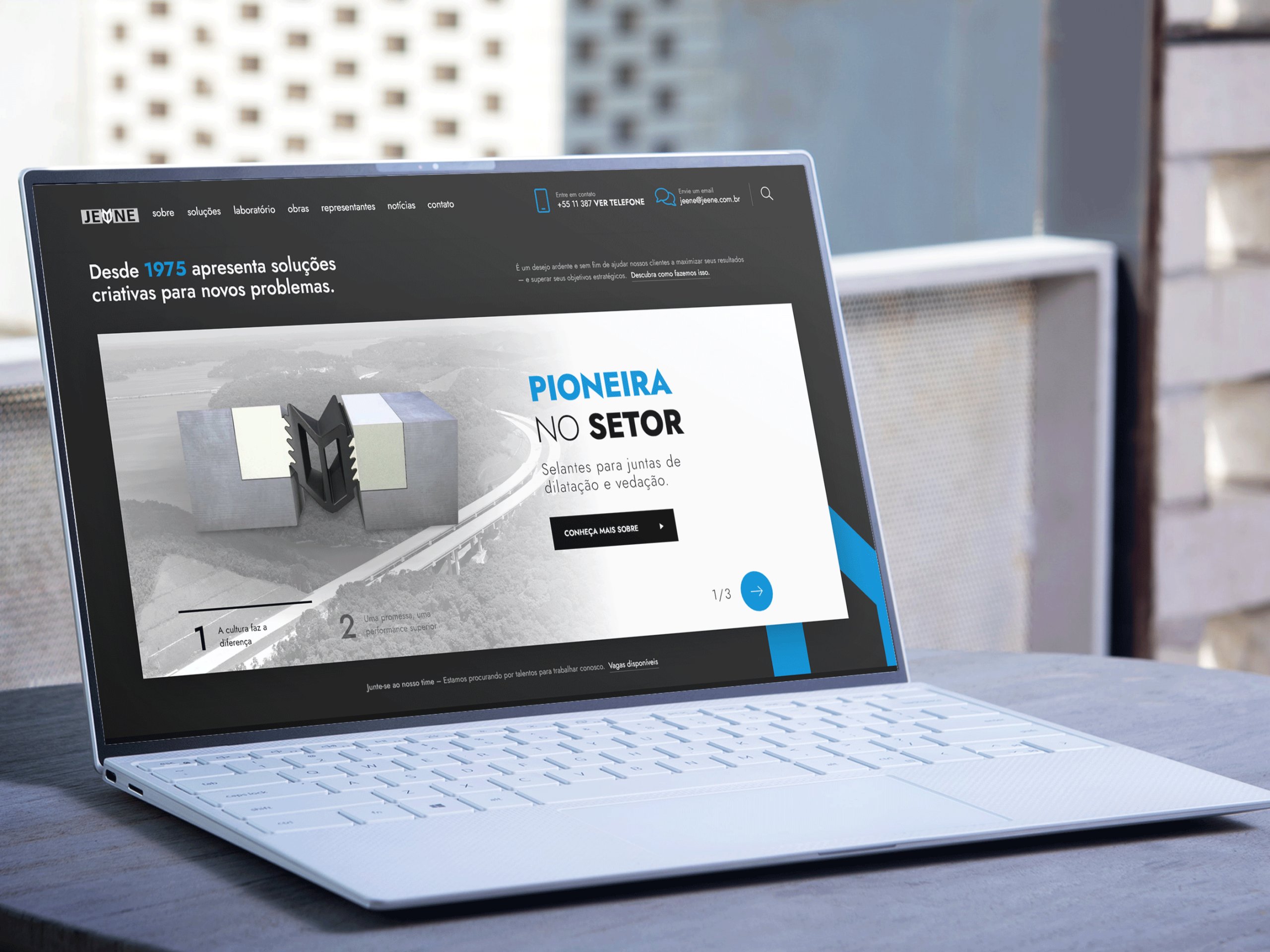 Logotipo Website Jeene